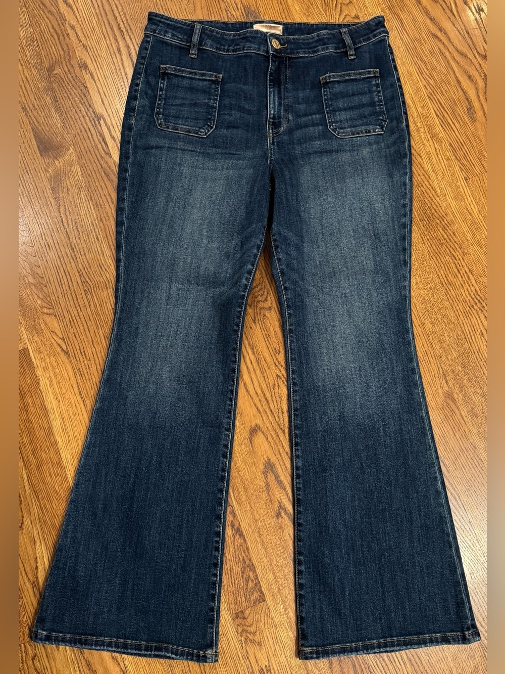 Kut from the Kloth Dark Blue Flare Jeans